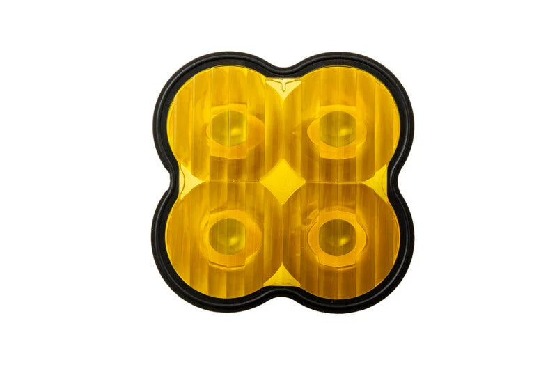 Diode Dynamics SS3 Lens PC Driving - Yellow - Main Product View