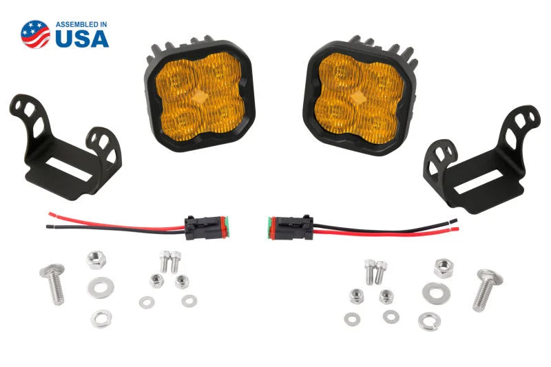Diode Dynamics SS3 Max ABL - Yellow Combo Standard (Pair) - Additional View 7