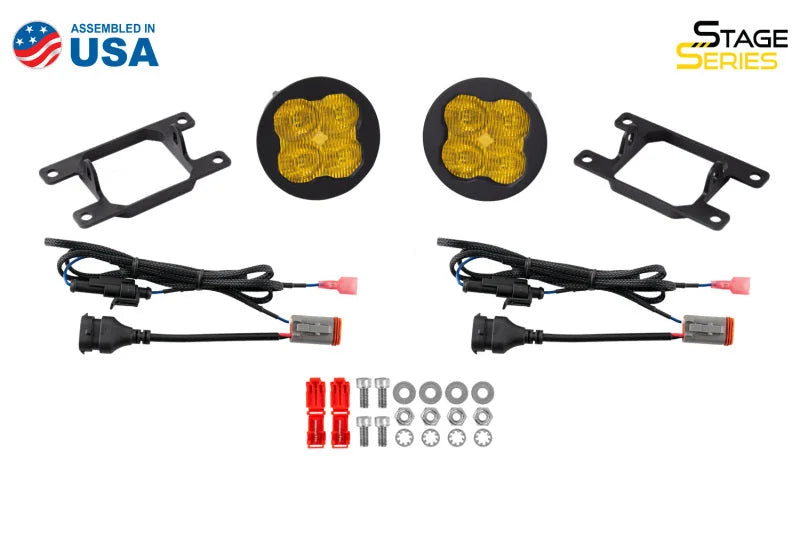 Diode Dynamics SS3 Max Type A Kit ABL - White SAE Fog - Additional View 8