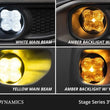 Load image into Gallery viewer, Diode Dynamics SS3 Max Type A Kit ABL - Yellow SAE Fog - Back View