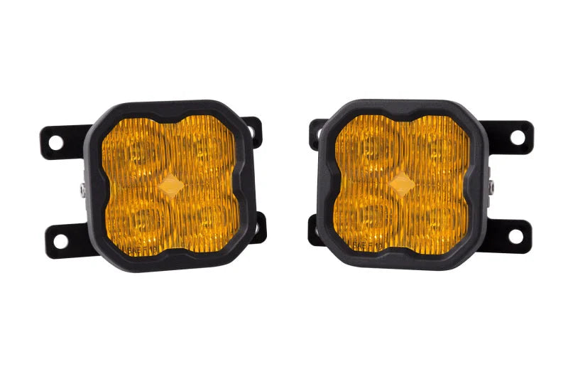 Diode Dynamics SS3 Max Type AS Kit ABL - Yellow SAE Fog - Main Product View