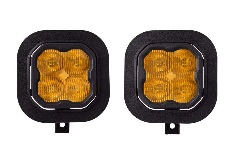 Diode Dynamics SS3 Max Type SD Kit ABL - Yellow SAE Fog - Main Product View