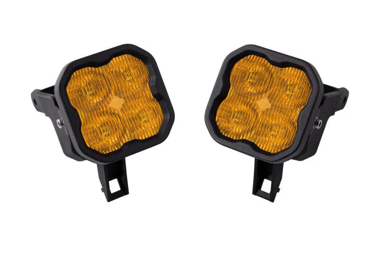 Diode Dynamics SS3 Max Type SDX Kit ABL - Yellow SAE Fog - Main Product View