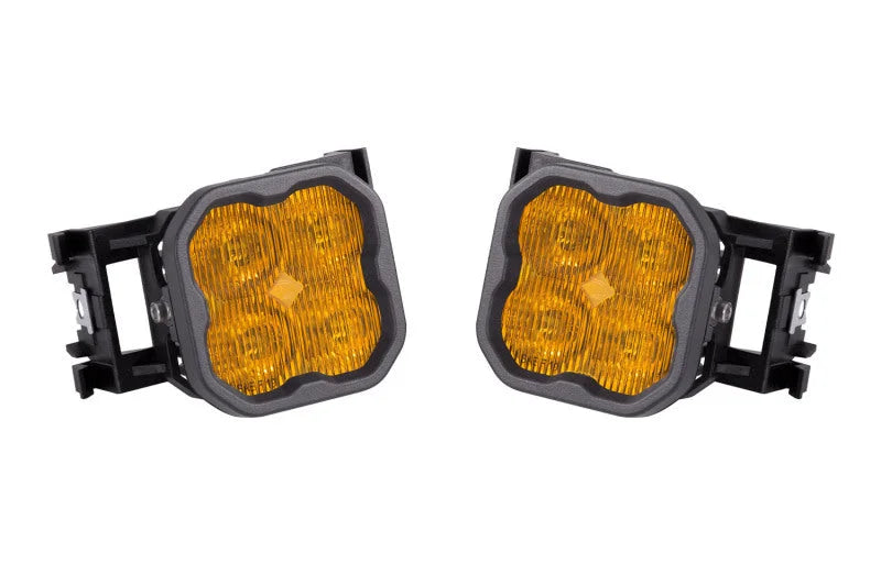 Diode Dynamics SS3 Max Type X Kit ABL - Yellow SAE Fog - Main Product View