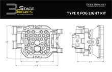 Load image into Gallery viewer, Diode Dynamics SS3 Max Type X Kit ABL - Yellow SAE Fog - Additional View 7