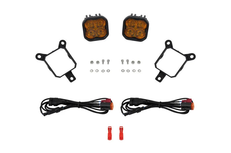 Diode Dynamics SS3 Max Type YS Kit ABL Yellow SAE Fog - Main Product View