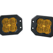 Load image into Gallery viewer, Diode Dynamics SS3 Pro ABL - Yellow Flood Flush (Pair) - Main Product View