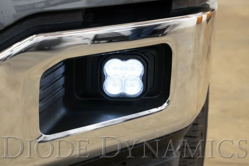 Diode Dynamics SS3 Pro Type F2 Kit ABL - White SAE Fog - Back View