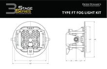 Load image into Gallery viewer, Diode Dynamics SS3 Pro Type FT Kit ABL - White SAE Fog - Additional View 5