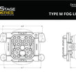 Load image into Gallery viewer, Diode Dynamics SS3 Pro Type M Kit ABL - White SAE Fog fits 2005-2025 Chrysler / Dodge / Jeep - Additional View 6