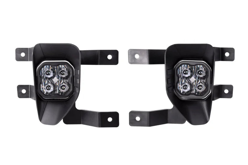 Diode Dynamics SS3 Pro Type SV1 Kit ABL - White SAE Fog - Back View