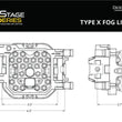 Load image into Gallery viewer, Diode Dynamics SS3 Pro Type X Kit ABL - Yellow SAE Fog - Additional View 6