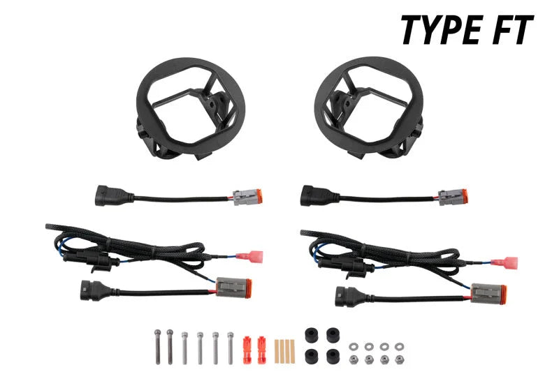 Diode Dynamics SS3 Ram Horizontal Fog Light Mounting Bracket Kit - Additional View 7