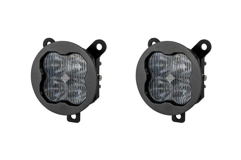 Diode Dynamics SS3 SAE Type Y Fog Light Kit - Yellow SAE Fog - Installation View