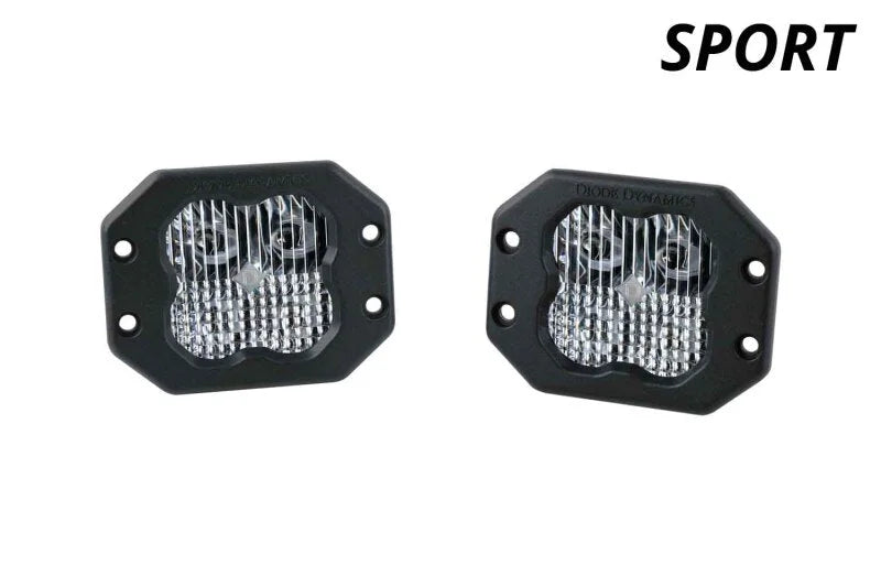Diode Dynamics SS3 Sport ABL - White Combo Flush (Pair) - Additional View 8