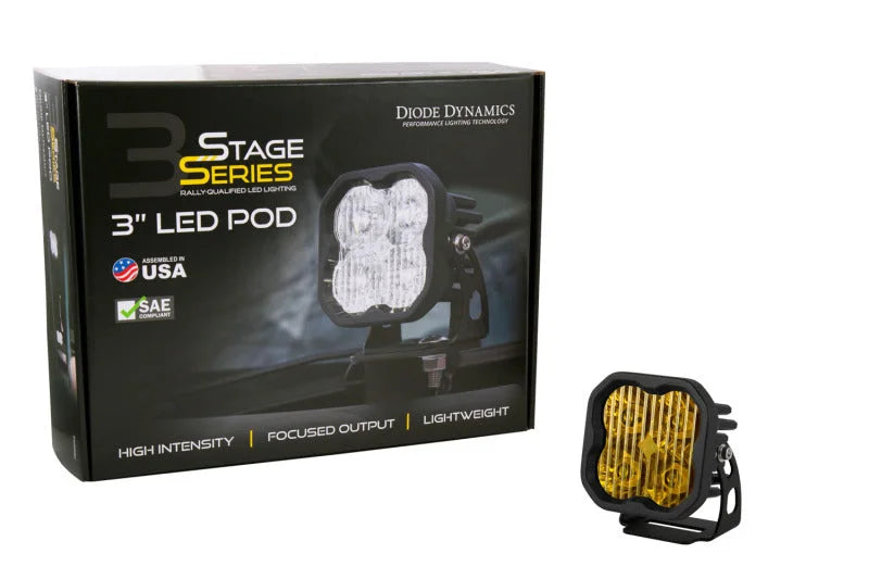 Diode Dynamics SS3 Sport ABL - Yellow SAE Fog Standard (Single) - Installation View