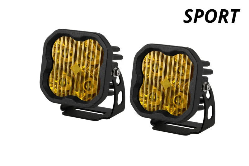 Diode Dynamics SS3 Sport ABL - Yellow Spot Standard (Pair) - Additional View 7