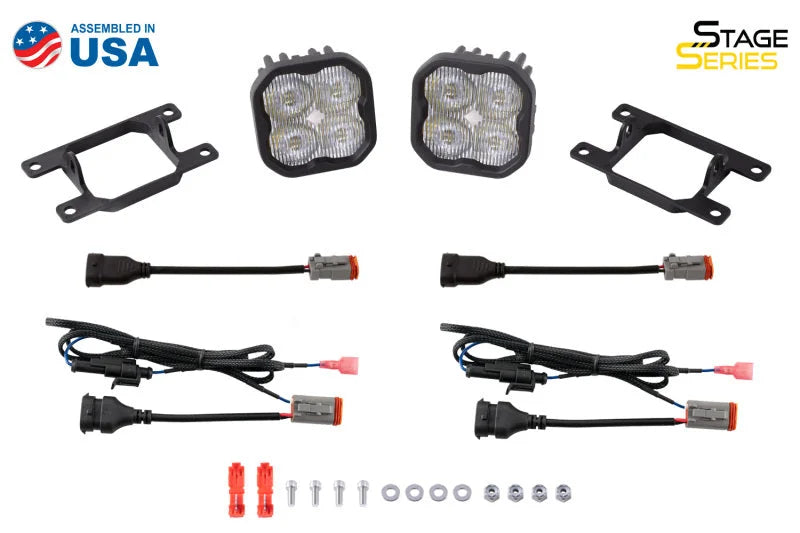 Diode Dynamics SS3 Sport Type AS Kit ABL - Yellow SAE Fog - Additional View 10