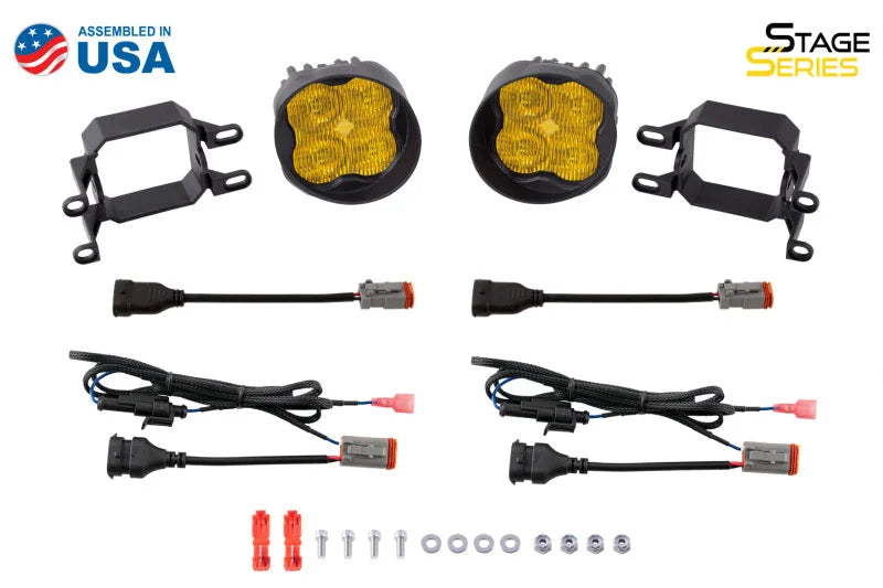 Diode Dynamics SS3 Sport Type B Kit ABL - Yellow SAE Fog - Additional View 9