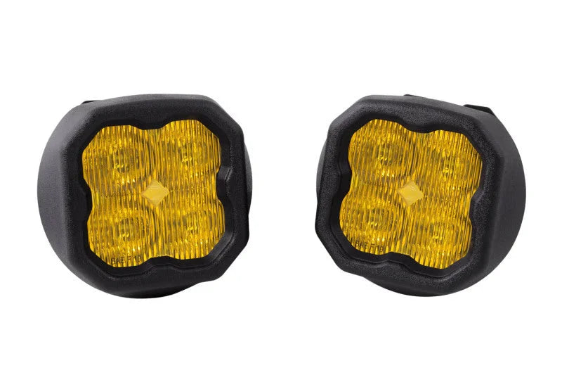 Diode Dynamics SS3 Sport Type GM Kit ABL - Yellow SAE Fog - Main Product View