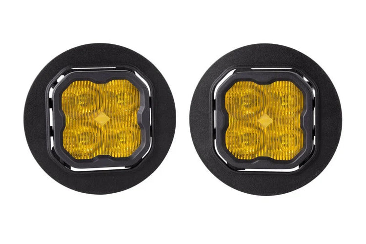 Diode Dynamics SS3 Sport Type OB Kit ABL - Yellow SAE Fog - Main Product View