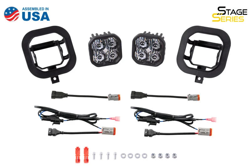 Diode Dynamics SS3 Sport Type SD Kit ABL - White SAE Fog - Additional View 6