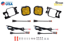 Load image into Gallery viewer, Diode Dynamics SS3 Sport Type X Kit ABL - Yellow SAE Fog - Installation View