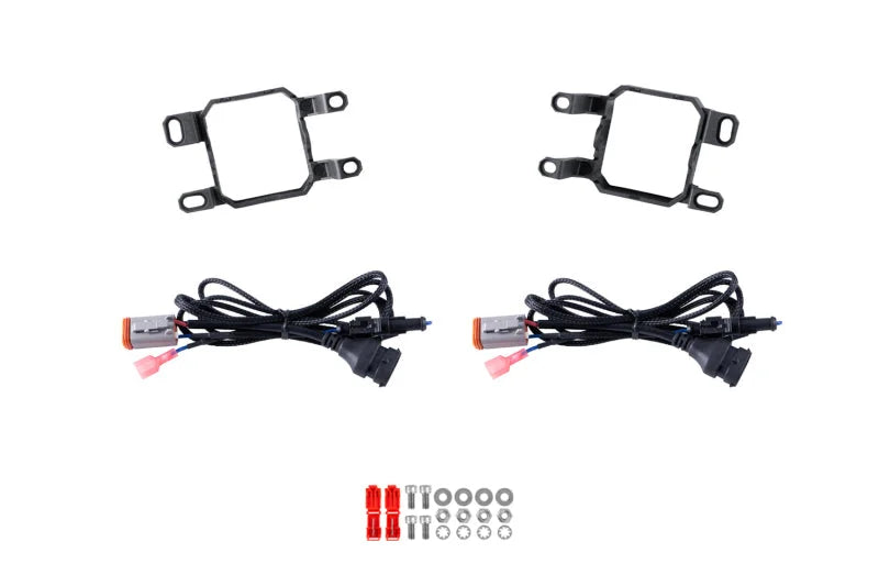 Diode Dynamics SS3 Type CGX Fog Light Mounting Kit - Side View