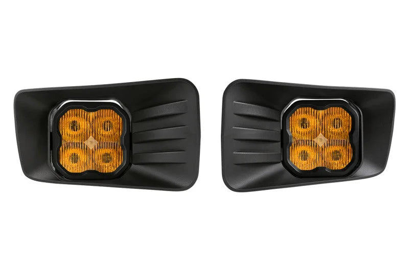 Diode Dynamics SS3 Type CH LED Fog Light Kit Max ABL - Yellow SAE Fog - Main Product View