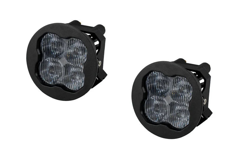 Diode Dynamics SS3 Type Forester Fog Light Bracket Kit - Back View