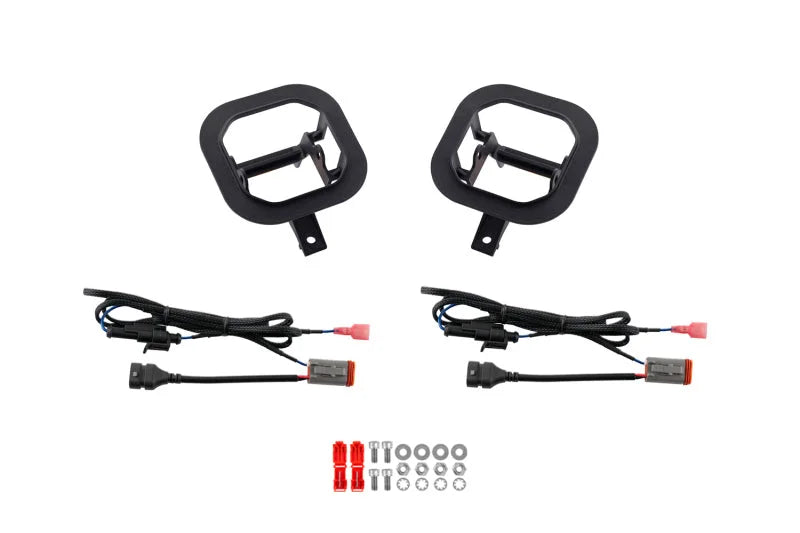 Diode Dynamics SS3 Type SD Fog Light Mounting Kit - Side View