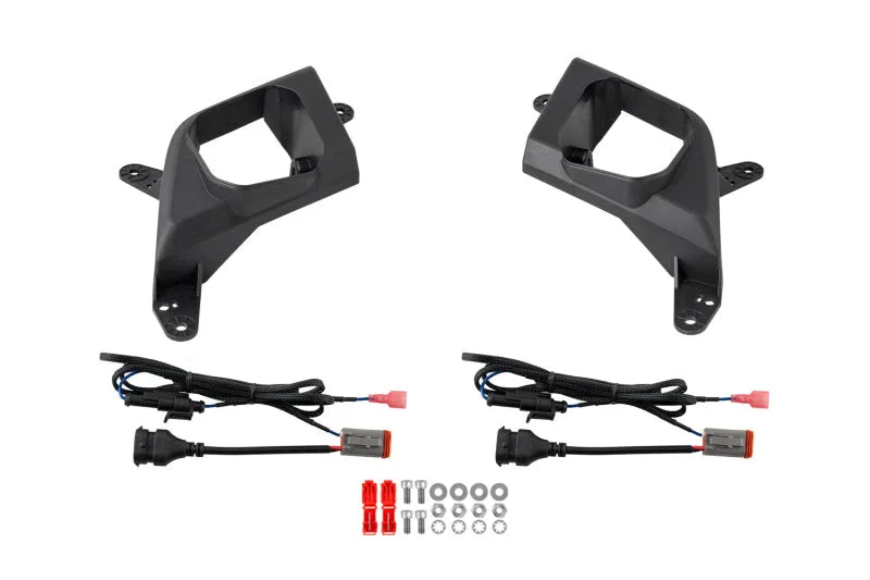 Diode Dynamics SS3 Type SV2 Fog Light Mounting Kit - Side View