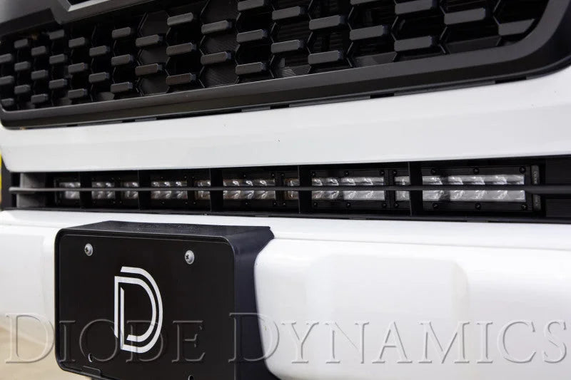 Diode Dynamics SS30 Stealth Lightbar Kit - Amber Combo fits 2016-2023 Toyota Tacoma - Side View