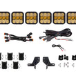 Load image into Gallery viewer, Diode Dynamics SS5 6-Pod CrossLink Grille Lightbar Kit Sport - Yellow Combo fits 2021-2025 Ford Bronco - Main Product View