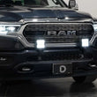 Load image into Gallery viewer, Diode Dynamics SS5 Bumper LED Pod Light Kit for 2019-Present Ram - Sport Yellow Driving - Side View