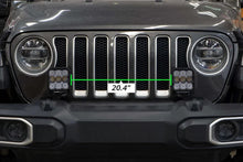 Load image into Gallery viewer, Diode Dynamics SS5 CrossLink Bumper Lightbar Kit Sport Driving DD7280 fits 2020-2024 Jeep Gladiator / Wrangler - Back View