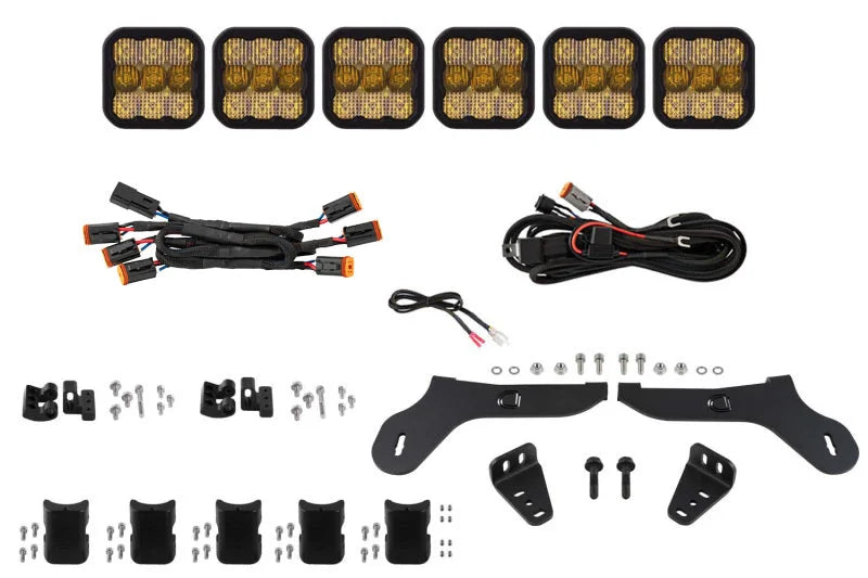 Diode Dynamics SS5 Grille CrossLink Lightbar Kit - Main Product View