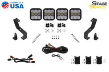 Load image into Gallery viewer, Diode Dynamics SS5 Grille CrossLink Lightbar Kit for 2019-Present Ram - Sport Yellow Combo - Side View