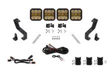 Load image into Gallery viewer, Diode Dynamics SS5 Grille CrossLink Lightbar Kit for 2019-Present Ram - Yellow Pro Combo - Main Product View