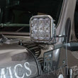 Load image into Gallery viewer, Diode Dynamics SS5 LED Pod Cover Clear - Back View