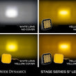 Load image into Gallery viewer, Diode Dynamics SS5 LED Pod Cover - Yellow - Installation View