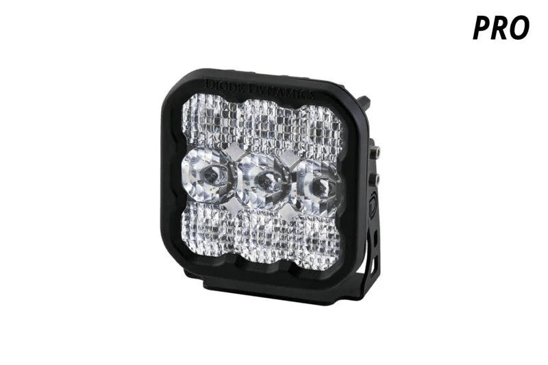 Diode Dynamics SS5 LED Pod Pro - White Flood (Single) - Installation View