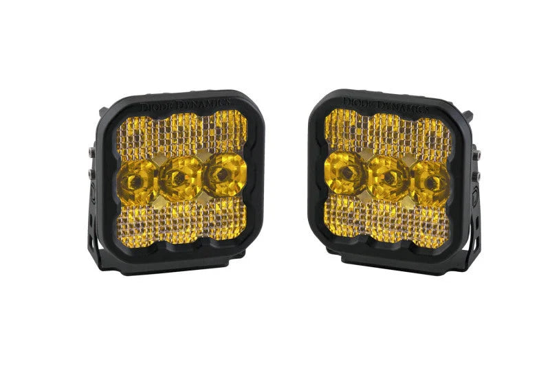 Diode Dynamics SS5 LED Pod Pro - Yellow Combo (Pair) - Main Product View