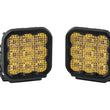 Load image into Gallery viewer, Diode Dynamics SS5 LED Pod Pro - Yellow Flood (Pair) - Main Product View