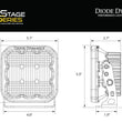 Load image into Gallery viewer, Diode Dynamics SS5 LED Pod Pro - Yellow Spot (Pair) - Additional View 7