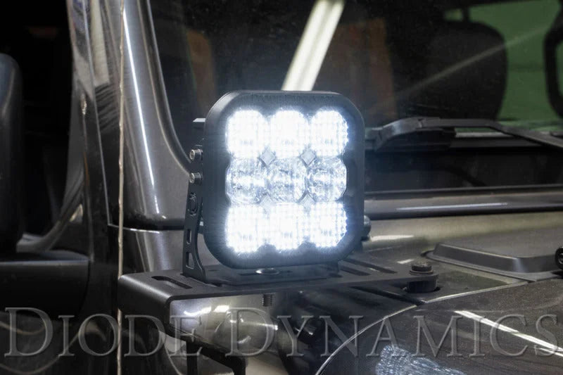 Diode Dynamics SS5 LED Pod Sport - White Combo (Single) - Additional View 6