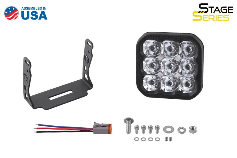 Diode Dynamics SS5 LED Pod Sport - White Spot (Single) - Installation View