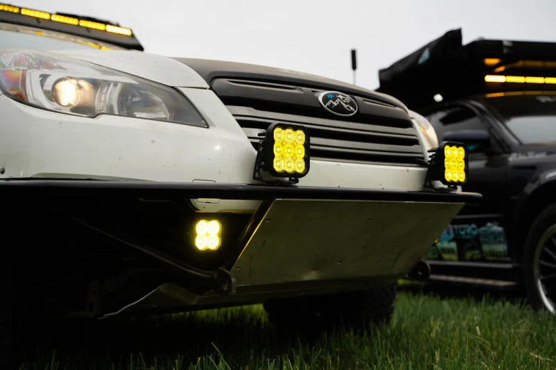 Diode Dynamics SS5 LED Pod Sport - Yellow Combo (Single) - Additional View 8