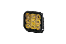 Load image into Gallery viewer, Diode Dynamics SS5 LED Pod Sport - Yellow Flood (Single) - Main Product View