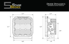 Load image into Gallery viewer, Diode Dynamics SS5 LED Pod Sport - Yellow Spot (Pair) - Additional View 7